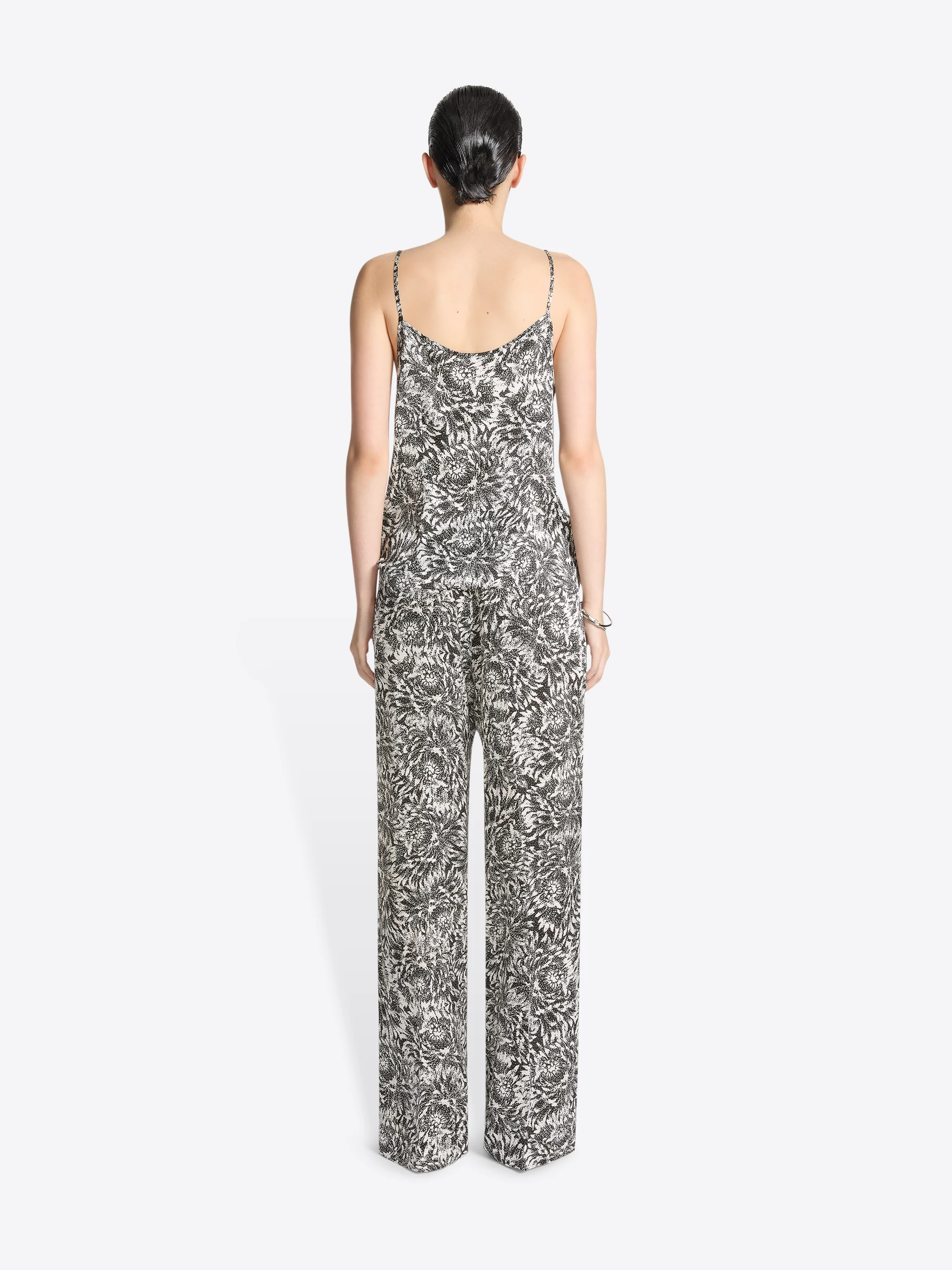 Printed silk top - Image 4