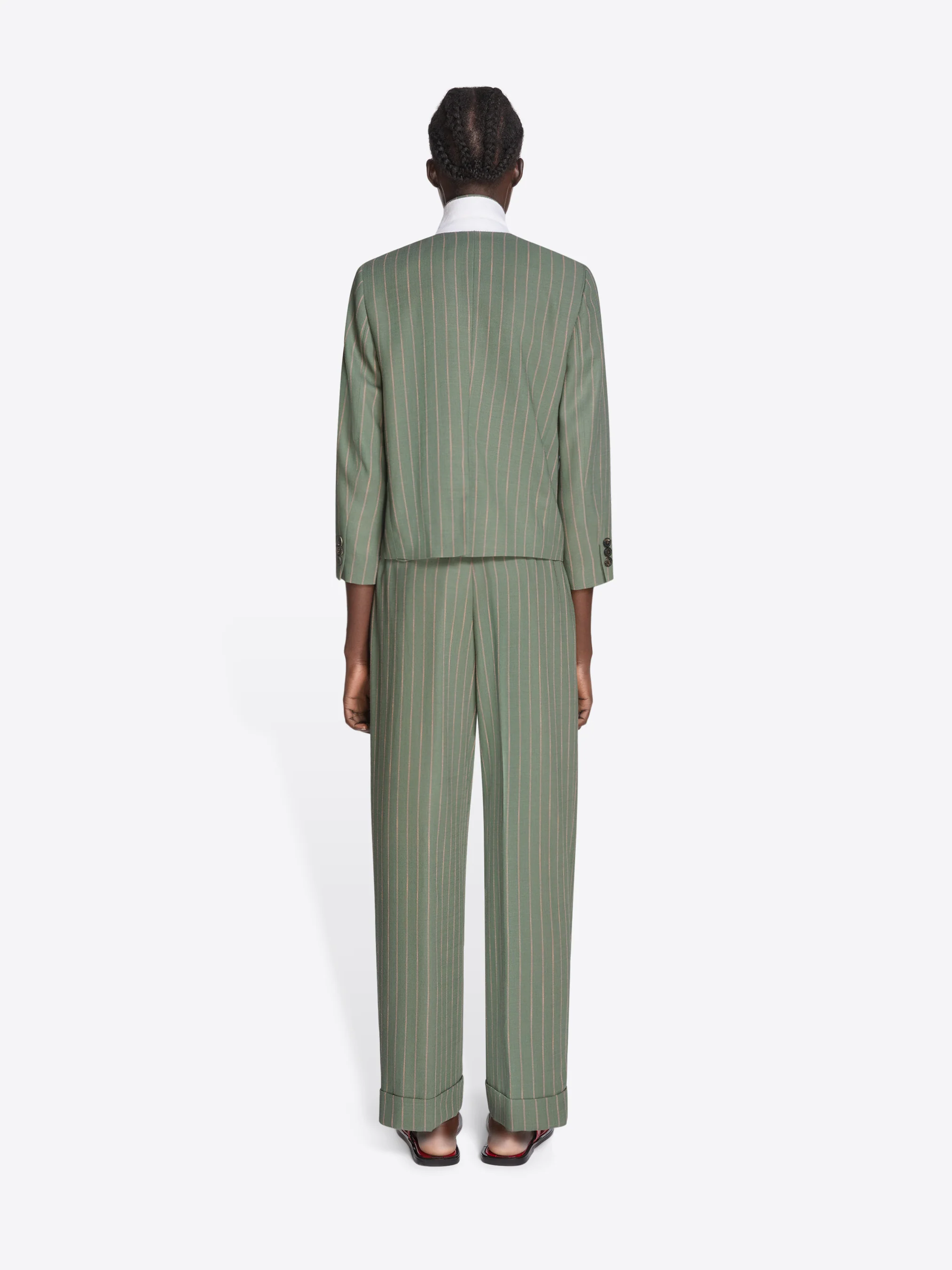 Cropped blazer - Image 4