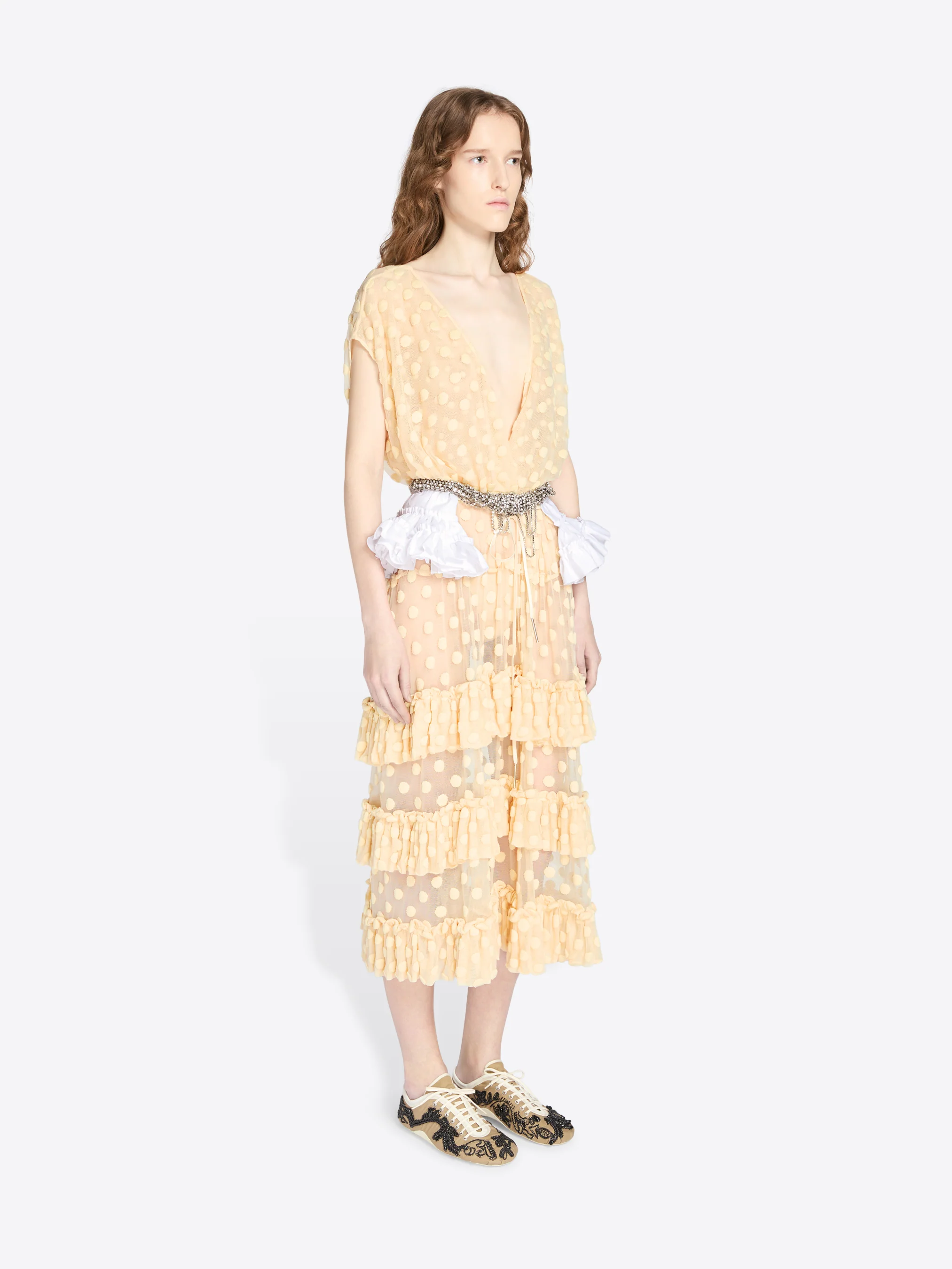 Ruffled cotton belt - Image 3