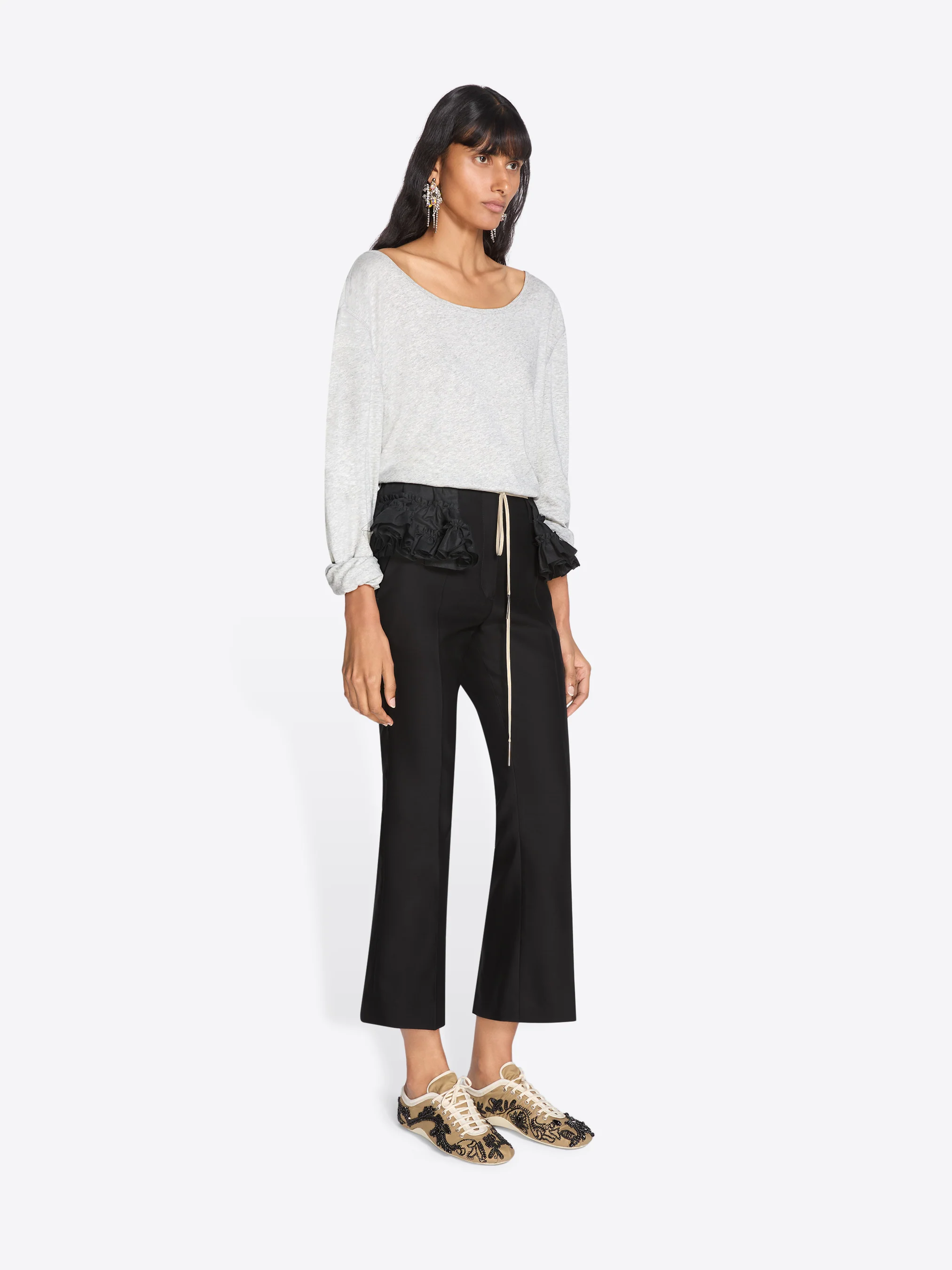 Ruffled cotton belt - Image 6