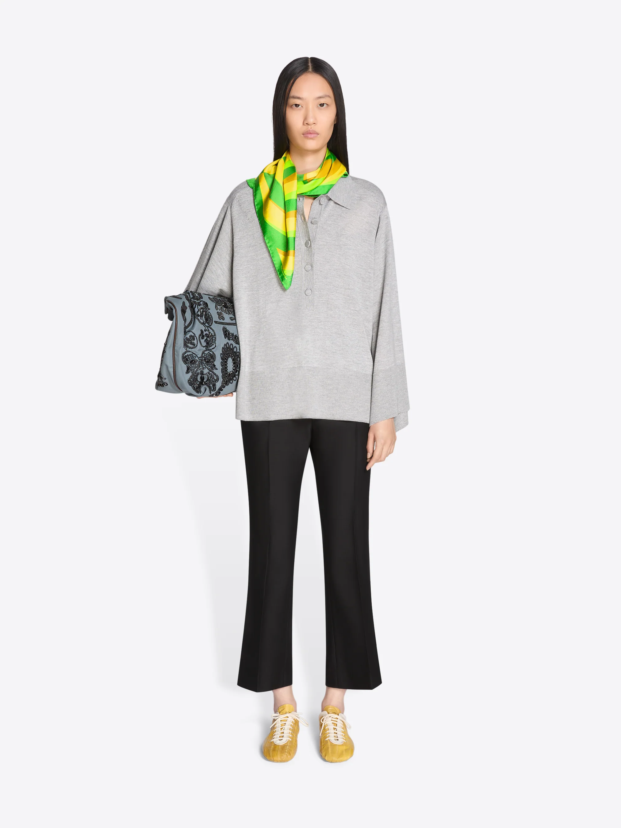Silk square scarf - Image 5