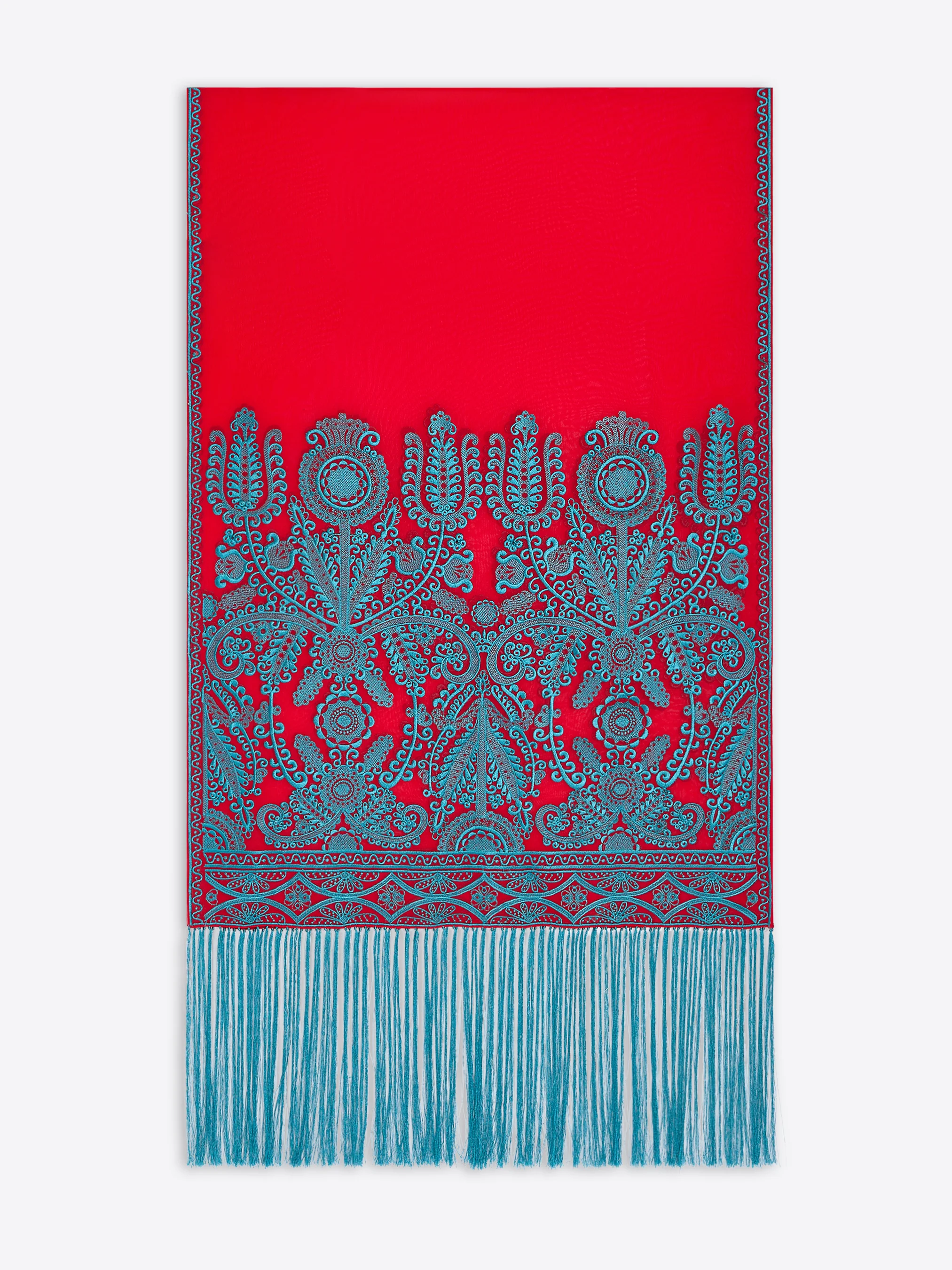 Embroidered scarf - Image 3