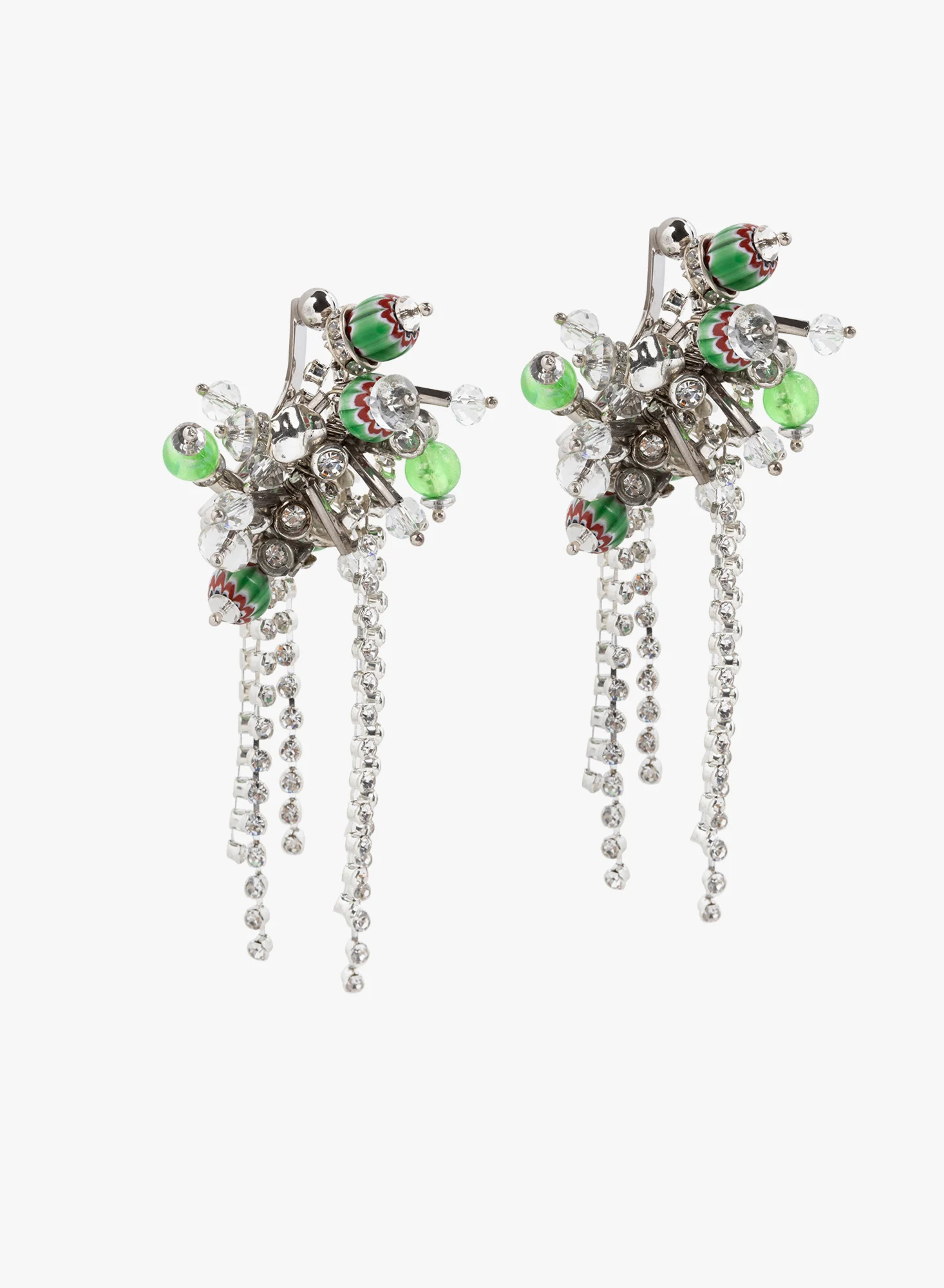 Embellished pin earrings - Image 7