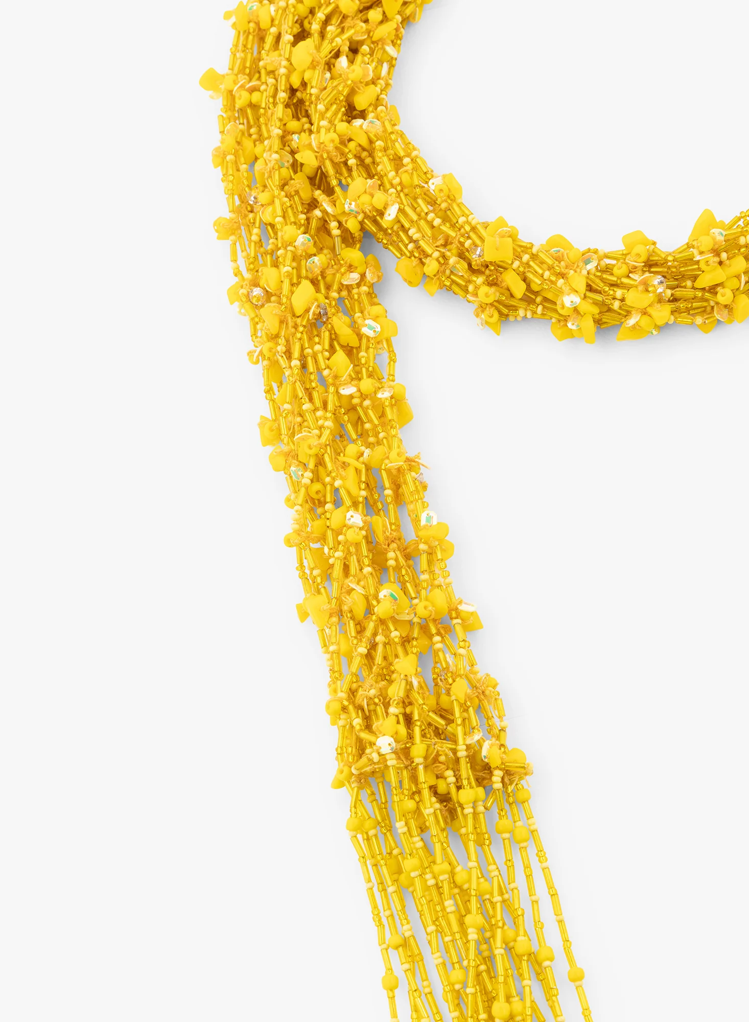Embroidered scarf necklace - Image 4