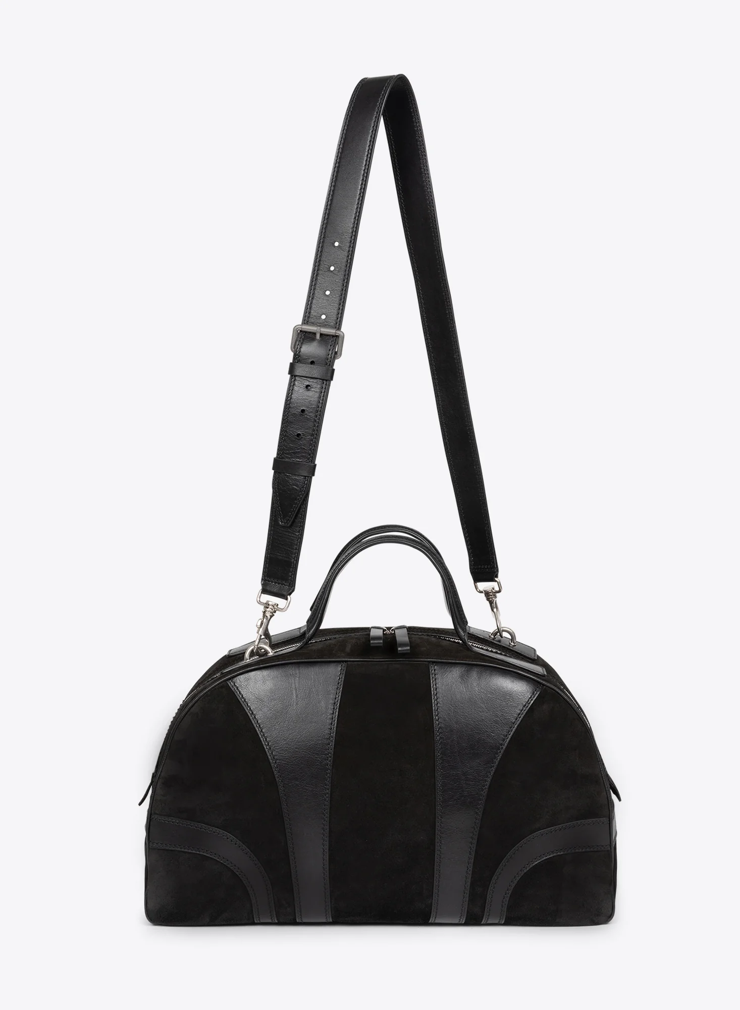 Suede duffle bag - Image 6
